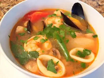 Homestyle Thai Fish Soup