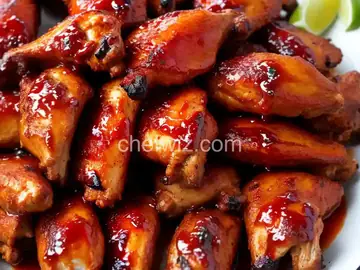 3-Ingredient Baked BBQ Chicken Wings