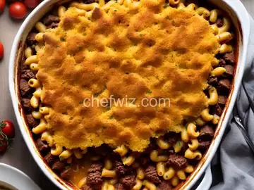 A Minnesotan's Beef and Macaroni Hotdish