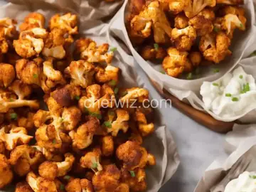 Air Fryer Buffalo Cauliflower