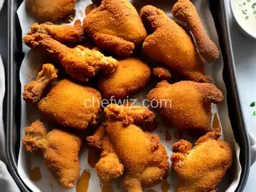 Air Fryer Buttermilk Fried Chicken