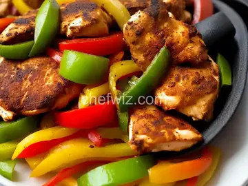 Air Fryer Chicken Fajitas