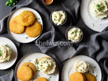 Air Fryer Mashed Potato Cakes