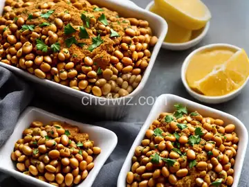 Air Fryer Puffed Butter Beans