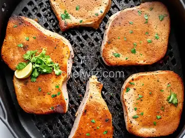 Air Fryer Ranch Pork Chops