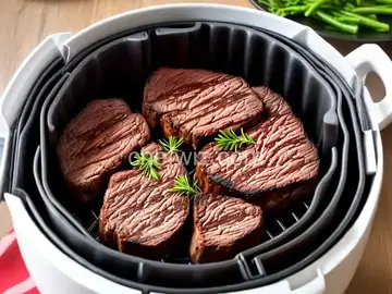 Air Fryer Rib-Eye Steak
