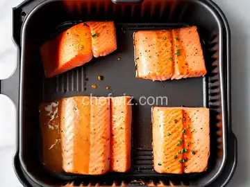 Air Fryer Salmon from Frozen