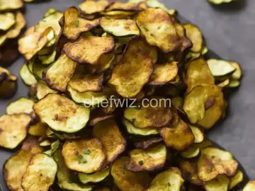 Air Fryer Zucchini Chips