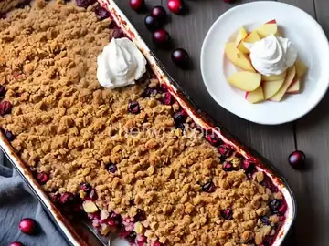 Apple-Cranberry Crisp