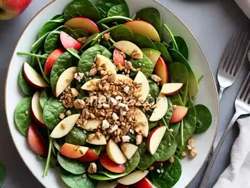 Apple Spinach Salad