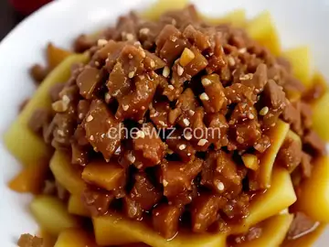 Apple and Brown Sugar Corned Beef