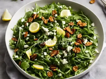 Arugula Salad with Lemon Vinaigrette