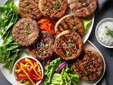 Asian Barbecue Burgers