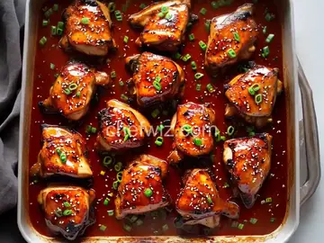 Asian Glazed Chicken Thighs