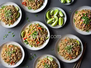 Authentic Pad Thai Noodles