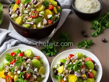 Authentic Russian Salad 'Olivye'