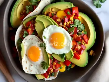 Avocado and Egg Breakfast Burrito