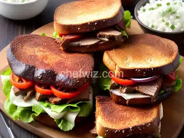 BBQ Beef Brisket Sandwiches