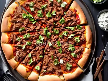BBQ Pulled Pork Pizza