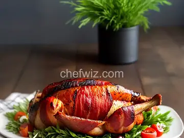 Bacon Wrapped Turkey