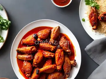 Baked Gochujang Chicken Wings