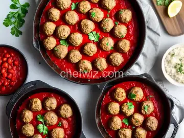 Baked Lamb Meatballs