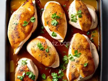 Baked Split Chicken Breast