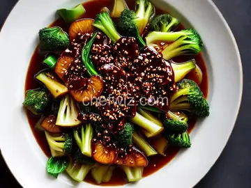 Balsamic Vinegar and Ginger Bok Choy
