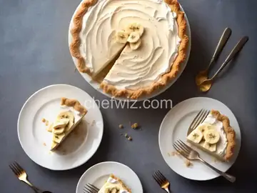 Banana Cream Pie with Pudding