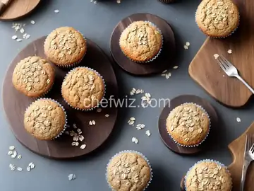Banana Oat Muffins