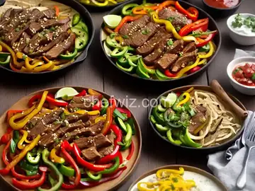 Barbeque Pork Fajitas