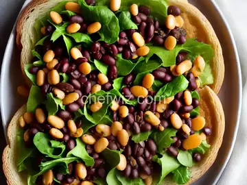 Beans and Greens Tartine