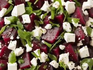 Beet Salad with Goat Cheese and Balsamic