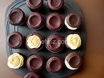Black Bottom Cupcakes