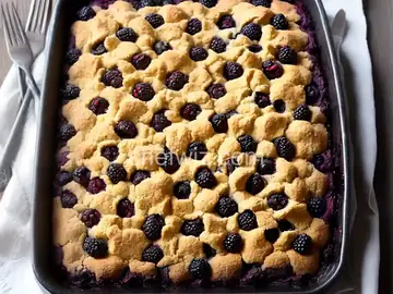 Blackberry Dump Cake