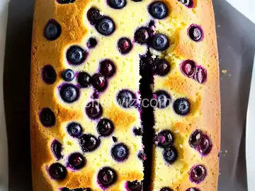 Blueberry-Lemon Pound Cake