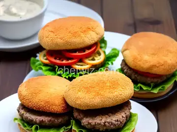 Breaded Hamburgers