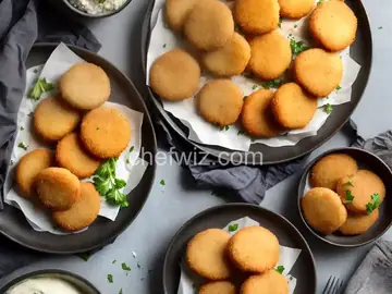 Breaded and Fried Scallops