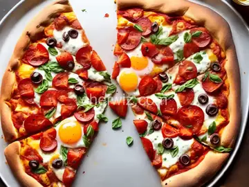 Breakfast Pizza I