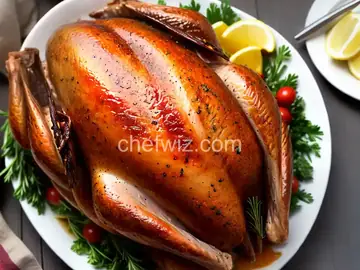Brined and Roasted Whole Turkey