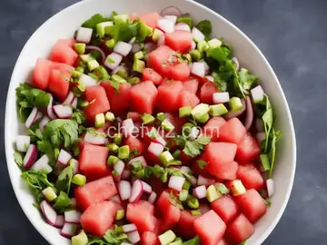 Buddha Bowl with Watermelon Radish