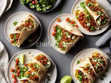 Burritos with Mexican Chorizo and Potatoes