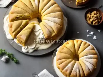 Buttermilk King Cake with Cream Cheese Filling