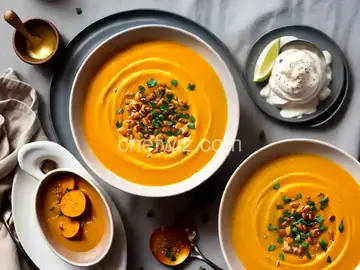 Butternut Squash Sweet Potato Soup
