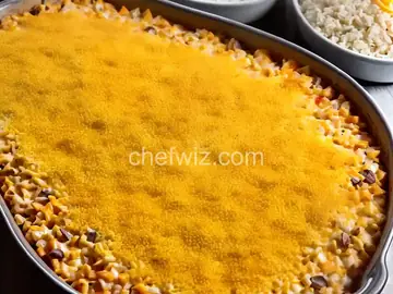 Campbell's Cheesy Chicken and Rice Casserole