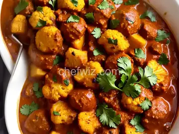Cauliflower Eggplant Curry-Cumin Roast