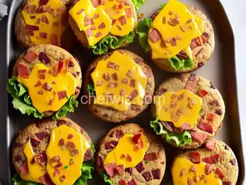 Cheddar Bacon Hamburgers