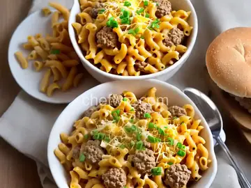 Cheese and Hamburger Macaroni