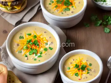 Cheeseburger Soup