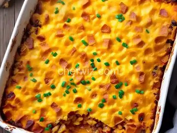 Cheesy Amish Breakfast Casserole
